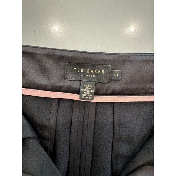 Ted Baker Maurli Wide-Leg Trouser in Black Size 0 - Picture 4 of 5